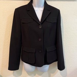 Calvin Klein black dress jacket size 8